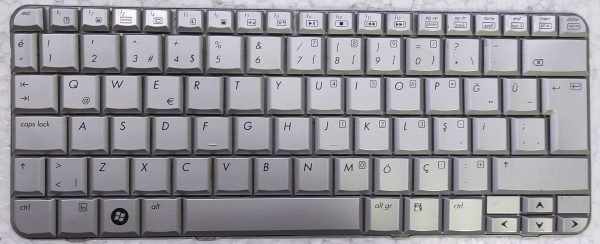 Hp Tx1000, Tx2000, Tx2500 Klavye Tuş Takımı Gümüş