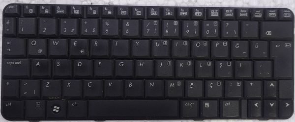 Hp Tx1000, Tx2000, Tx2500 Klavye Tuş Takımı Siyah