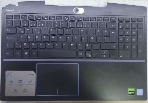 Dell G3 15 3590 Klavye Touchpad Üst Kasa Takım
