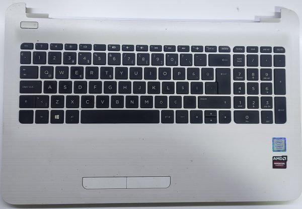 Hp 15-ay114nt Klavye Üst Kasa Touchpad Takım