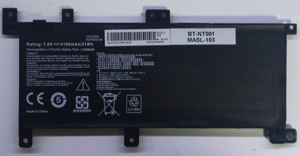 Asus C21N1509 Batarya Pil