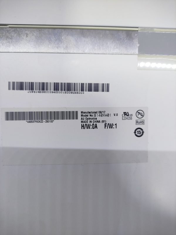 B140XW01 V.0 Ekran 14.0'' 40Pin Led - Görsel 3