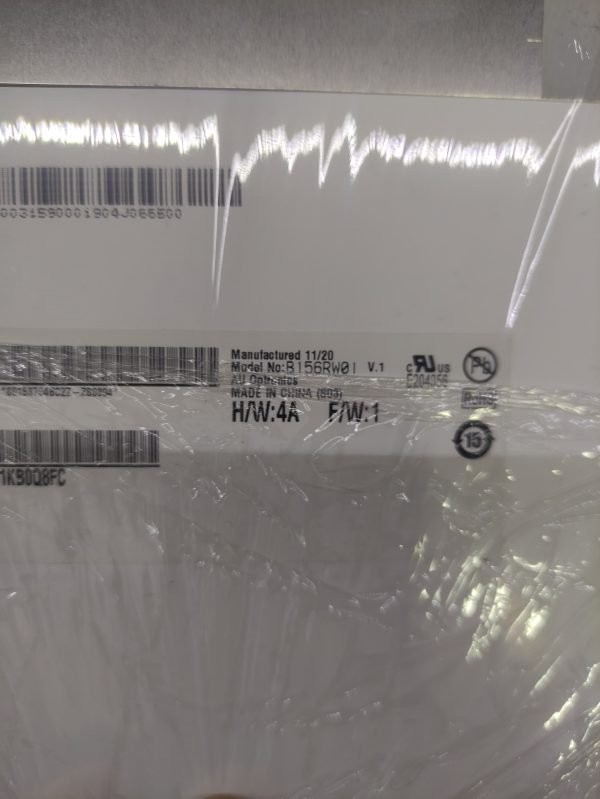 B156RW01 V.1 Ekran 15.6'' 40Pin Led Ekran - Görsel 3