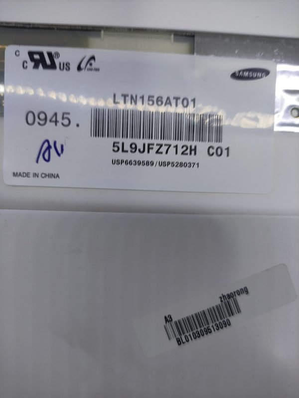 LTD156AT01 C01 Ekran 15.6 Florasanlı Ekran - Görsel 3