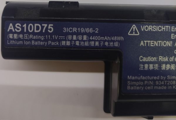 Acer AS10D75 Batarya Pil
