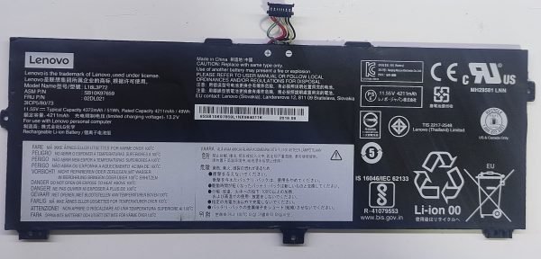 Lenovo Thinkpad L18L3P72 Batarya Pil Orjinal