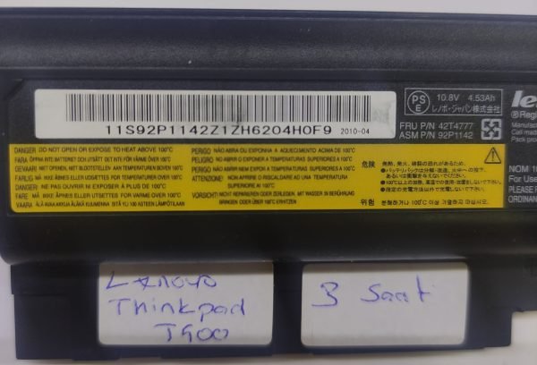Lenovo Thinkpad T500 Batarya Pil - Görsel 2