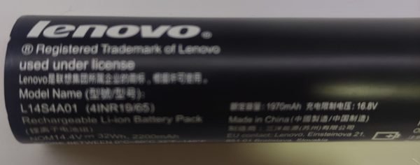Lenovo L14S4A01 Batarya Pil - Görsel 2