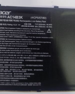 Acer AC14B3K Batarya Notebook Pil