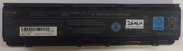 Toshiba PA5023U-1BRS, PA5024U-1BRS, PA5025U-1BRS Batarya Orjinal
