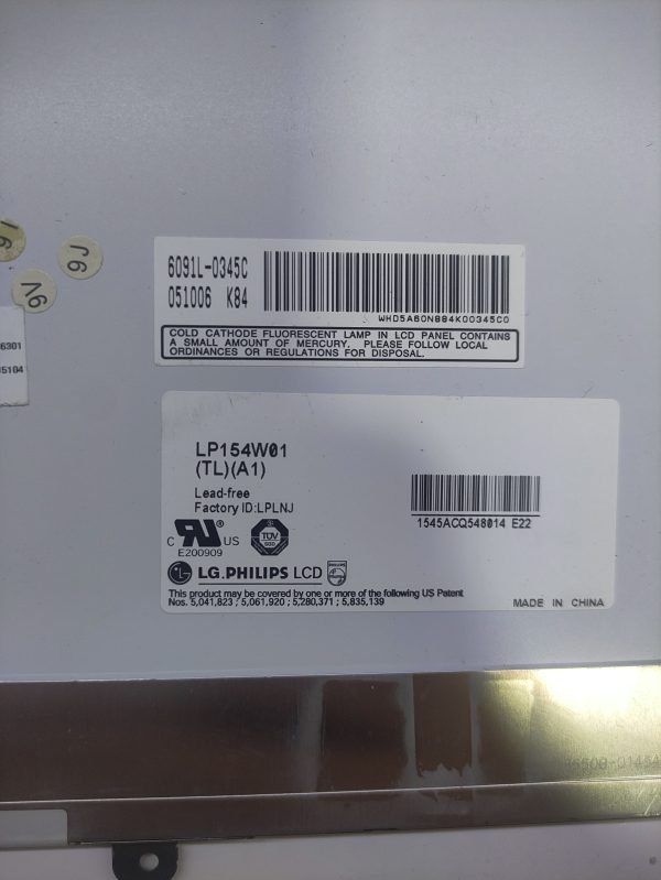 LP154W01 TL A1 Ekran 15.4'' Lcd Ekran - Görsel 3