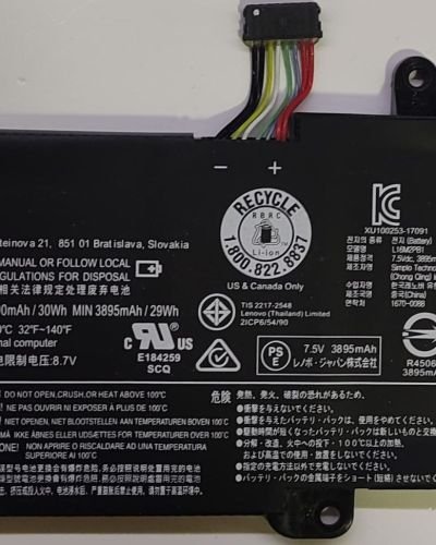 Lenovo L16M2PB1 Batarya Orjinal