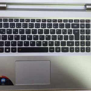 Lenovo ideapad 700-15isk Klavye Üst Kasa Touchpad Gümüş — görsel 2